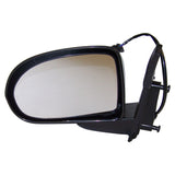 Crown Automotive 5115043AG Left Power, Folding Mirror for 07-10 Jeep MK Compass; Black Textured Finish