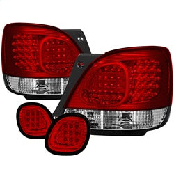 Lexus-Gs-300400-98-05-Led-Tail-Lights-Red-Clear-Alt-Yd-Lgs98-Led-Rc