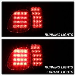 Lexus-Gs-300400-98-05-Led-Tail-Lights-Red-Clear-Alt-Yd-Lgs98-Led-Rc