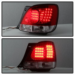 Lexus-Gs-300400-98-05-Led-Tail-Lights-Red-Clear-Alt-Yd-Lgs98-Led-Rc