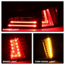 Load image into Gallery viewer, Lexus-Is250-06-08-Led-Tail-Lights-Black-Smoke-Alt-Yd-Lis06-Led-Bsm