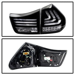 Lexus-Rx330Rx350-04-09-Led-Tail-Lights-Black-Alt-Yd-Lrx04-Led-Bk