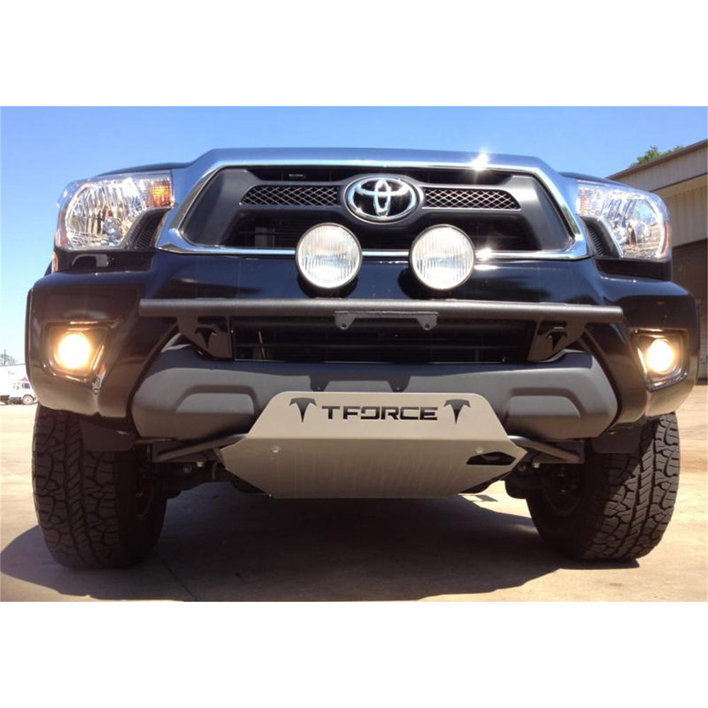 Light-Bar-12-15-Toyota-Tacoma---Tex.-Black---Light-Tabs-WO-License-Plate-Tabs