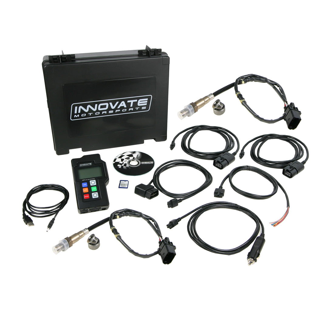 Lm-2-AirFuel-Ratio-Meter,-(2)-Dual-O2-Complete-Kit-WCarrying-Case