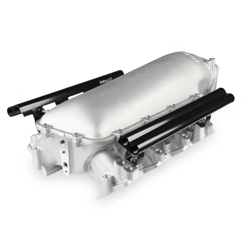 Lo-Ram-Manifold-Base-And-Fuel-Rails-Dual-Fuel-Injector---Gm-Ls3L92