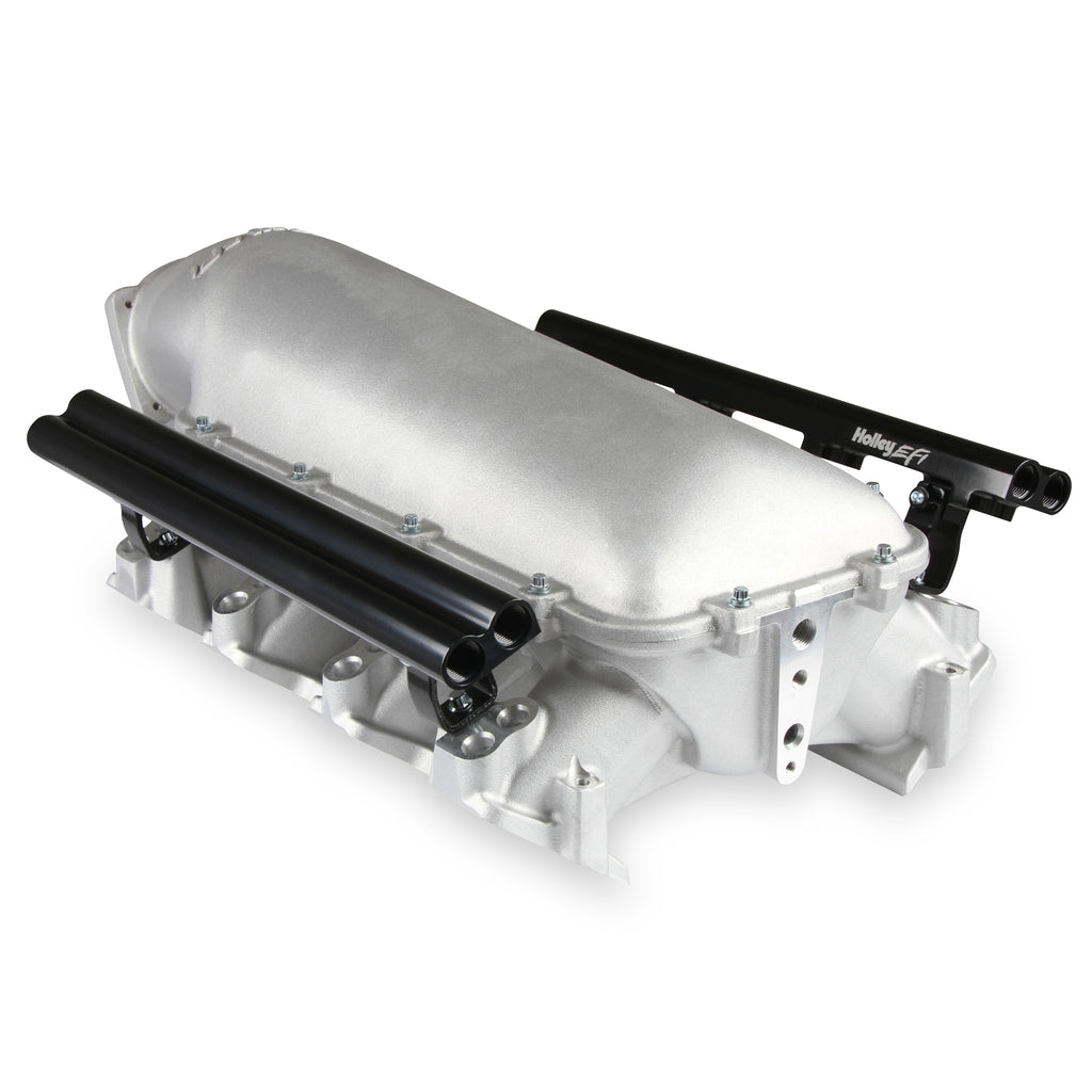 Lo-Ram-Manifold-Base-And-Fuel-Rails-Dual-Fuel-Injector---Gm-Ls3L92