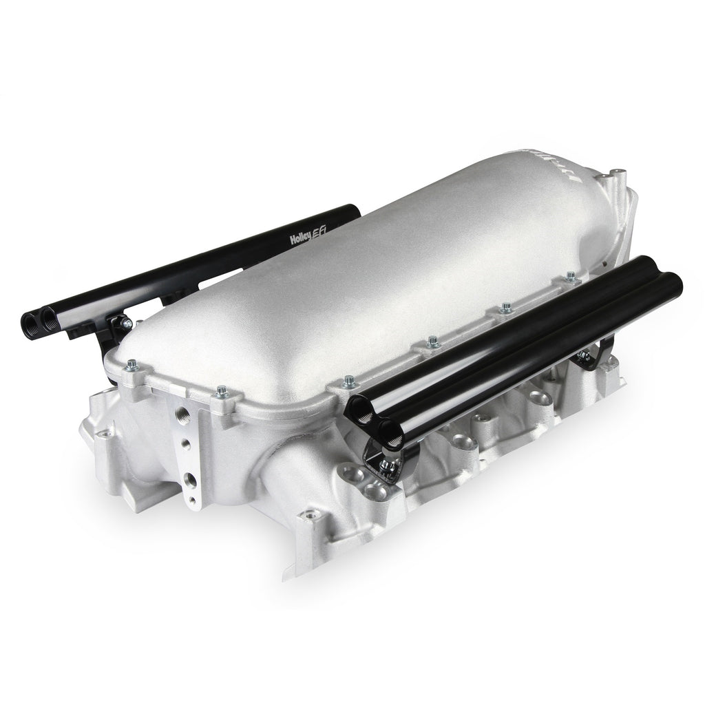 Lo-Ram-Manifold-Base-And-Fuel-Rails-Dual-Fuel-Injector---Gm-Ls3L92