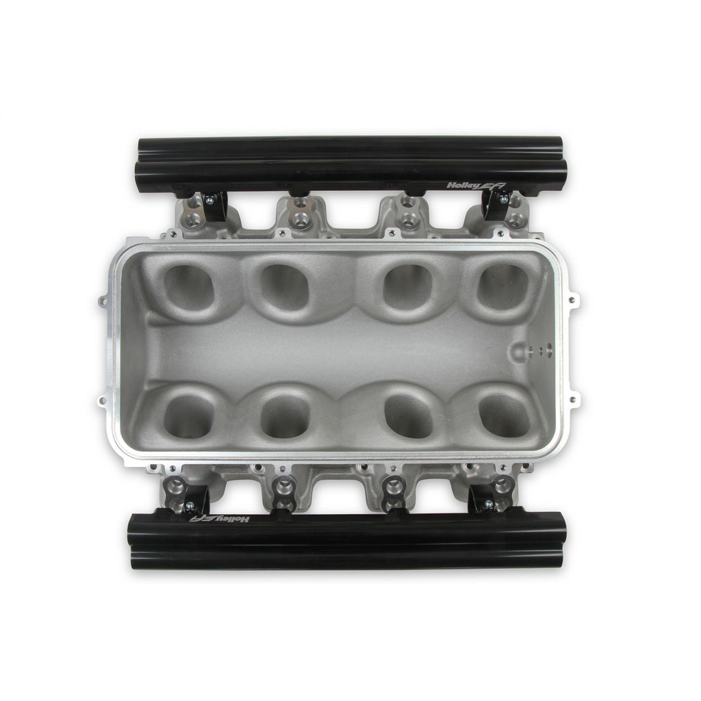 Lo-Ram-Manifold-Base-And-Fuel-Rails-Dual-Fuel-Injector-Gm-Ls3L92
