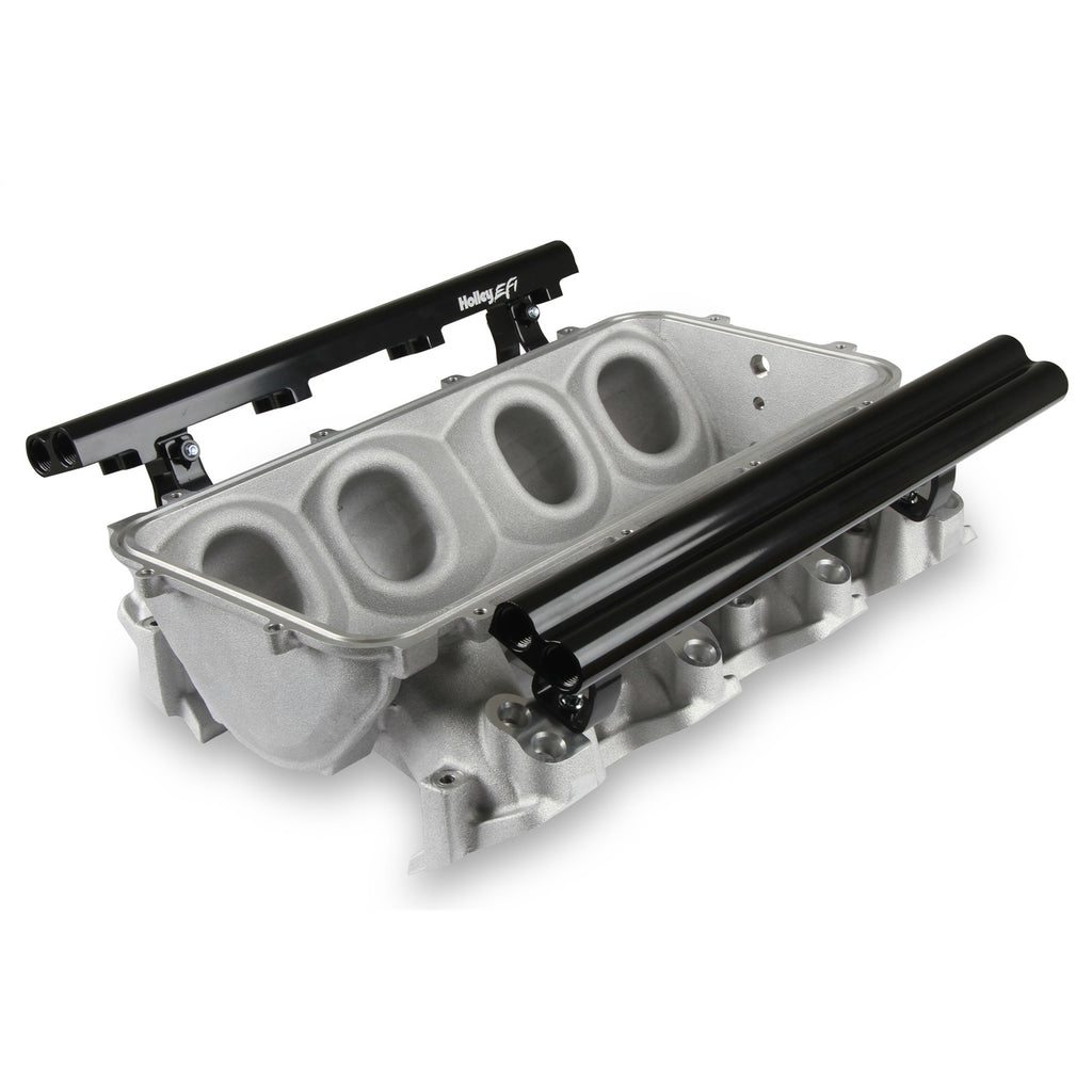 Lo-Ram-Manifold-Base-And-Fuel-Rails-Dual-Fuel-Injector-Gm-Ls3L92