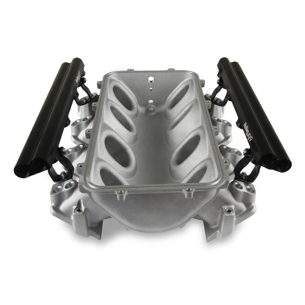 Lo-Ram-Manifold-Base-And-Fuel-Rails-Dual-Fuel-Injector-Gm-Ls3L92