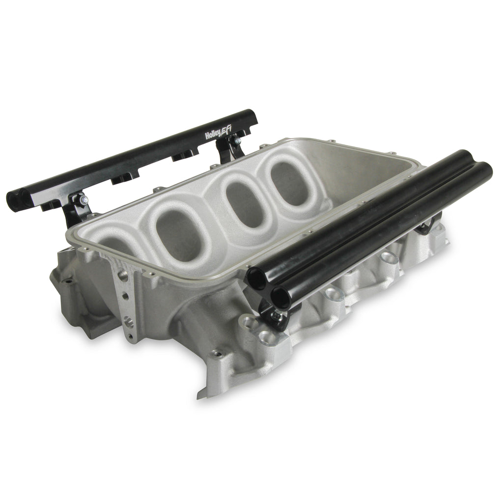 Lo-Ram-Manifold-Base-And-Fuel-Rails-Dual-Fuel-Injector-Gm-Ls3L92