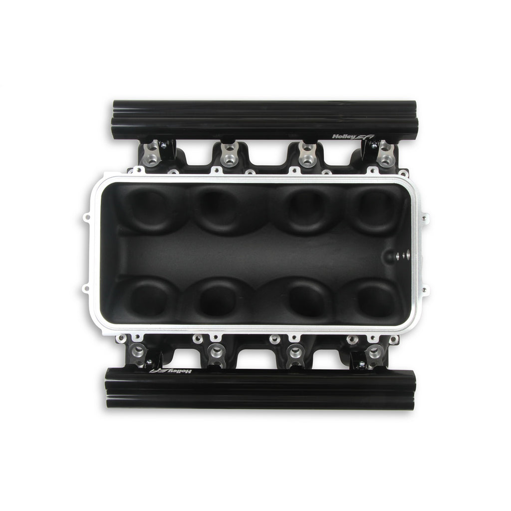 Lo-Ram-Manifold-Base-And-Fuel-Rails-Dual-Fuel-Injector-Gm-Ls3L93