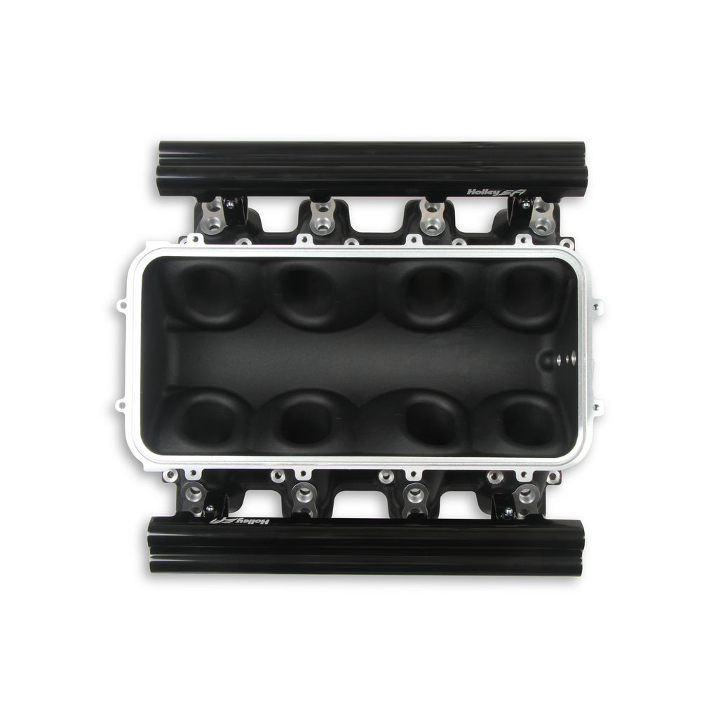 Lo-Ram-Manifold-Base-And-Fuel-Rails-Dual-Fuel-Injector-Gm-Ls3L93