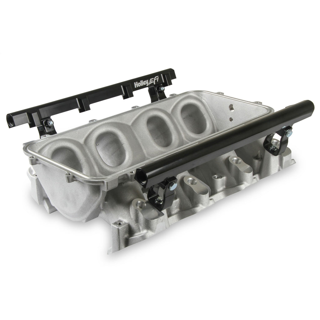 Lo-Ram-Manifold-Base-And-Fuel-Rails-Single-Fuel-Injector-Gm-Ls3L92