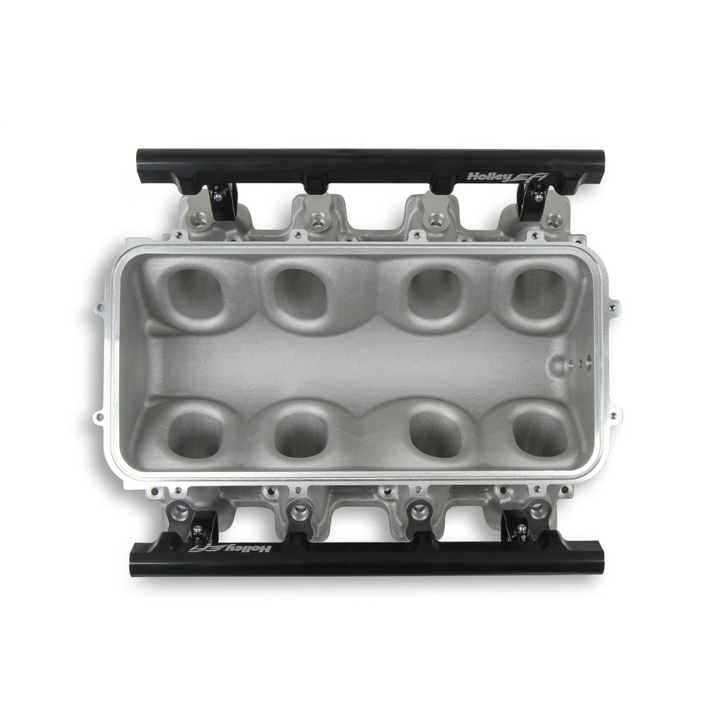 Lo-Ram-Manifold-Base-And-Fuel-Rails-Single-Fuel-Injector-Gm-Ls3L92