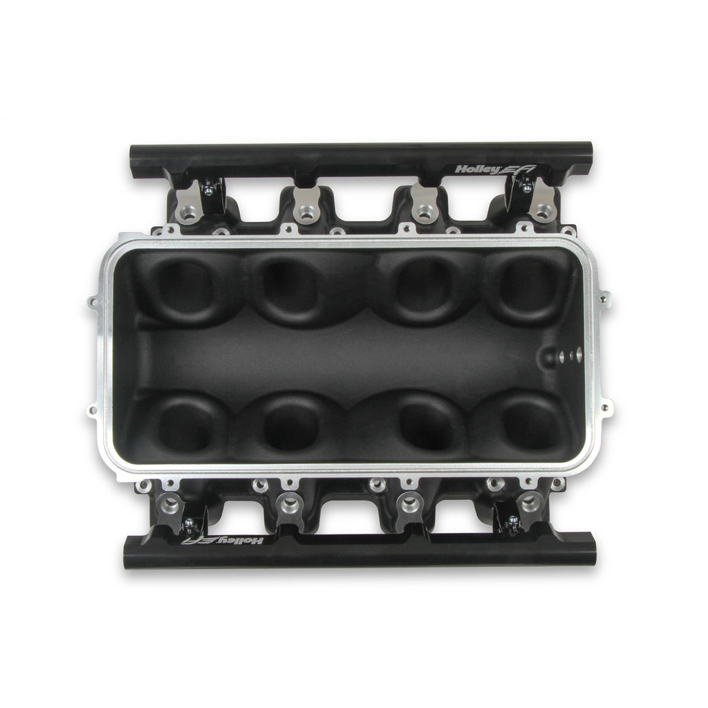 Lo-Ram-Manifold-Base-And-Fuel-Rails-Single-Fuel-Injector-Gm-Ls3L93