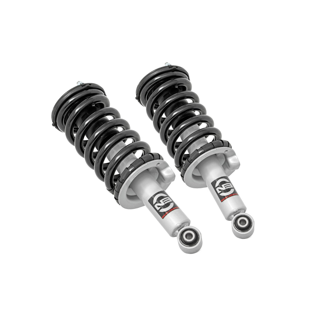Loaded-Strut-Pair-3-Inch-17-21-Nissan-Titan-4Wd-Rough-Country