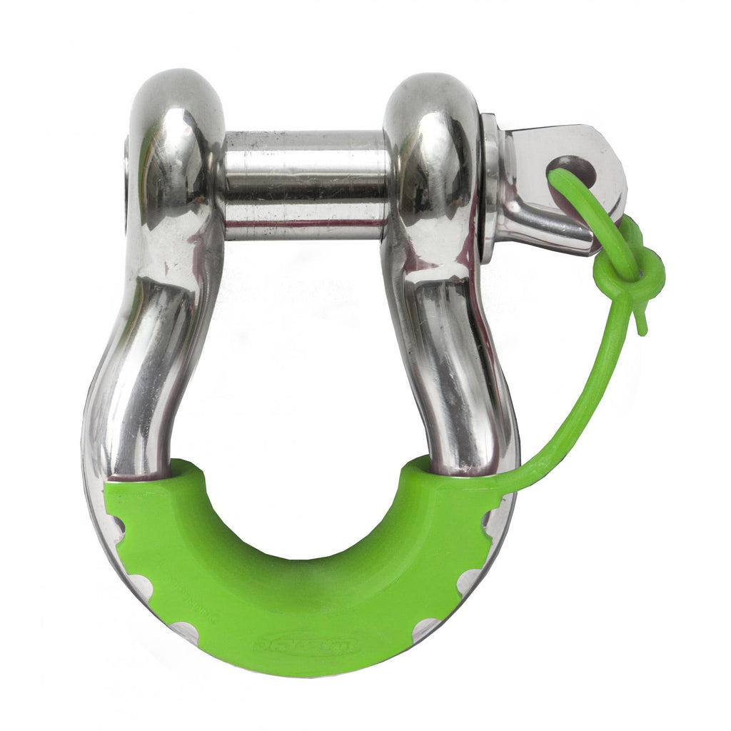 Locking-D-Ring-Isolators-Fluorescent-Green-Pair-Daystar