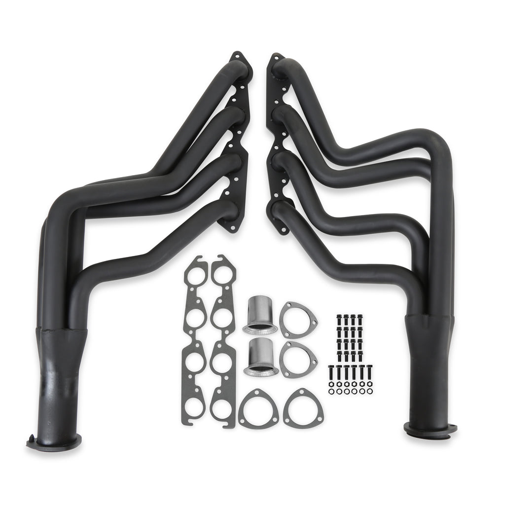 Long-Tube-Header---Black-Paint