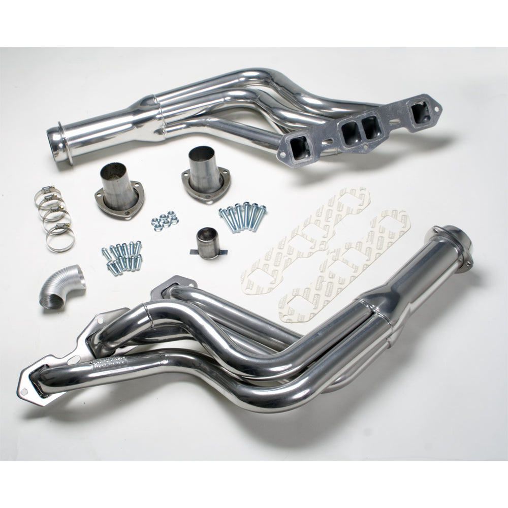 Long-Tube-Headers-For-68-76-Oldsmobile-Cars-W-Olds-350-Engine--Htc-Coated