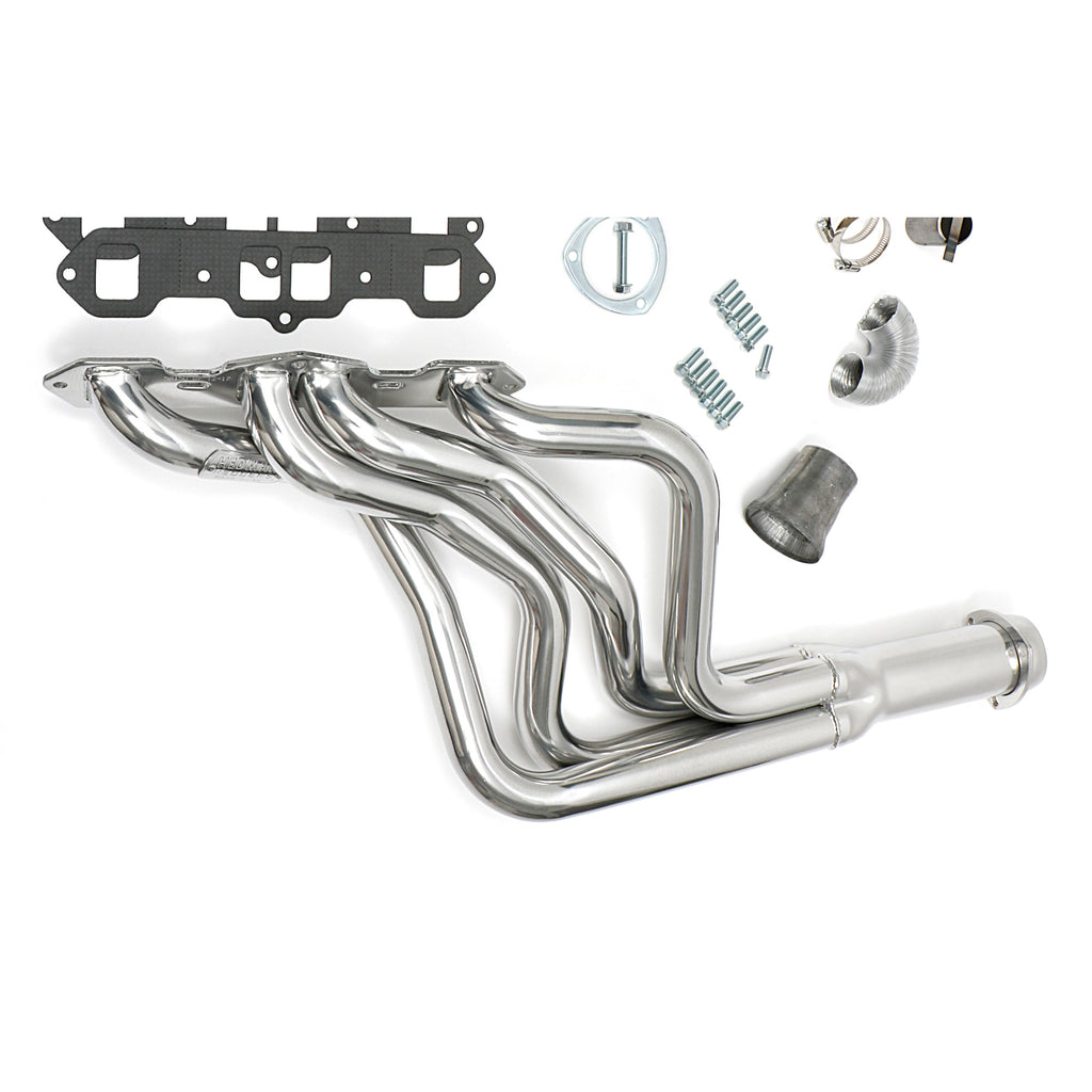 Long-Tube-Headers-For-68-76-Oldsmobile-Cars-With-400-455-Engine--Htc-Coated