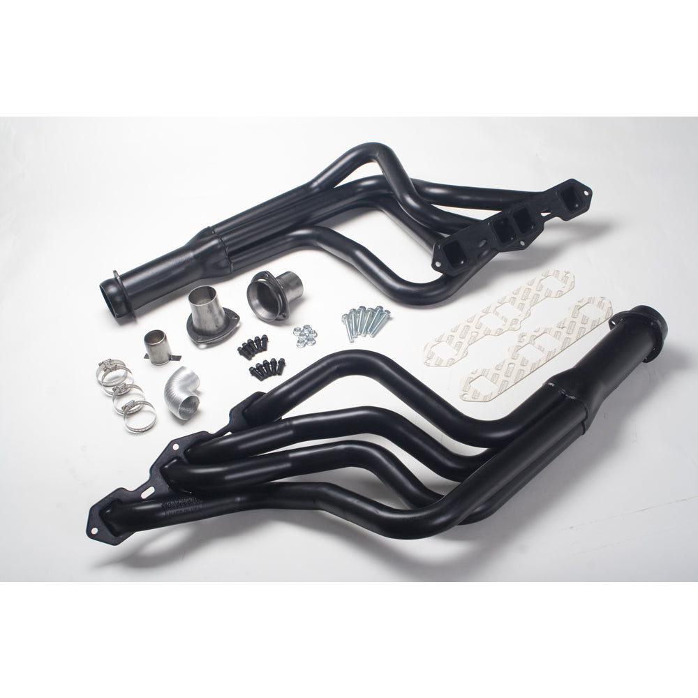 Long-Tube-Headers-For-68-76-Oldsmobile-Cars-With-400-455-Engine--Uncoated