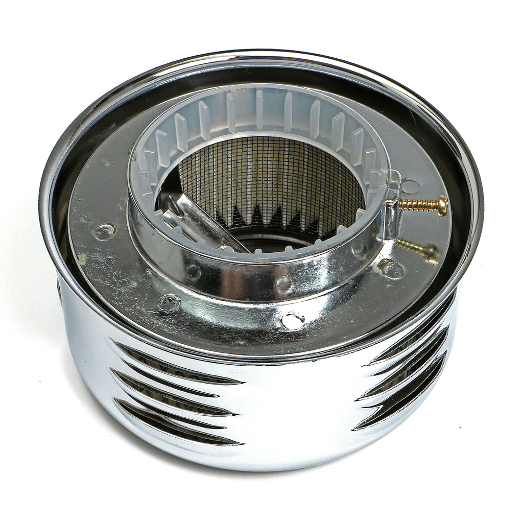 Louvered-Style-Air-Cleaner;-458-In.-Dia.;-2116-In.-Or-258-In.-Neckchrome195964-Pontiac-Engin