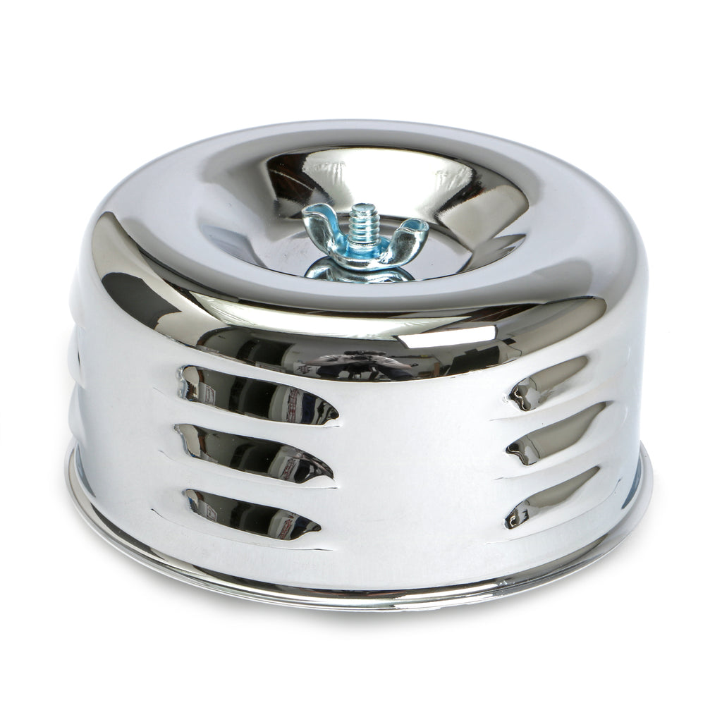 Louvered-Style-Air-Cleaner;-458-In.-Dia.;-2116-In.-Or-258-In.-Neckchrome195964-Pontiac-Engin
