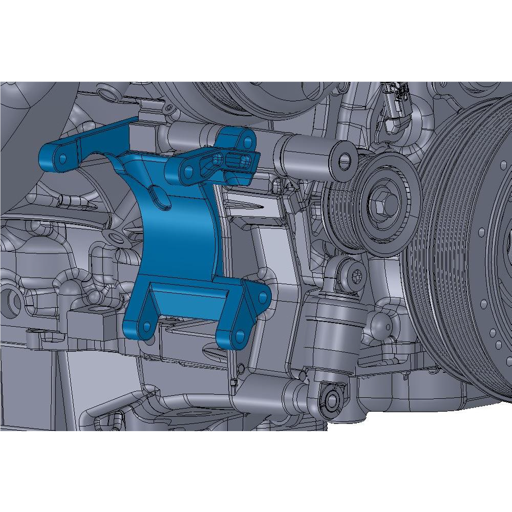 Low-Mount-AC-Brackets-For-The-Gen-5-Lt4Lt1-Dry-Sump-Engines-WDse-Subframe