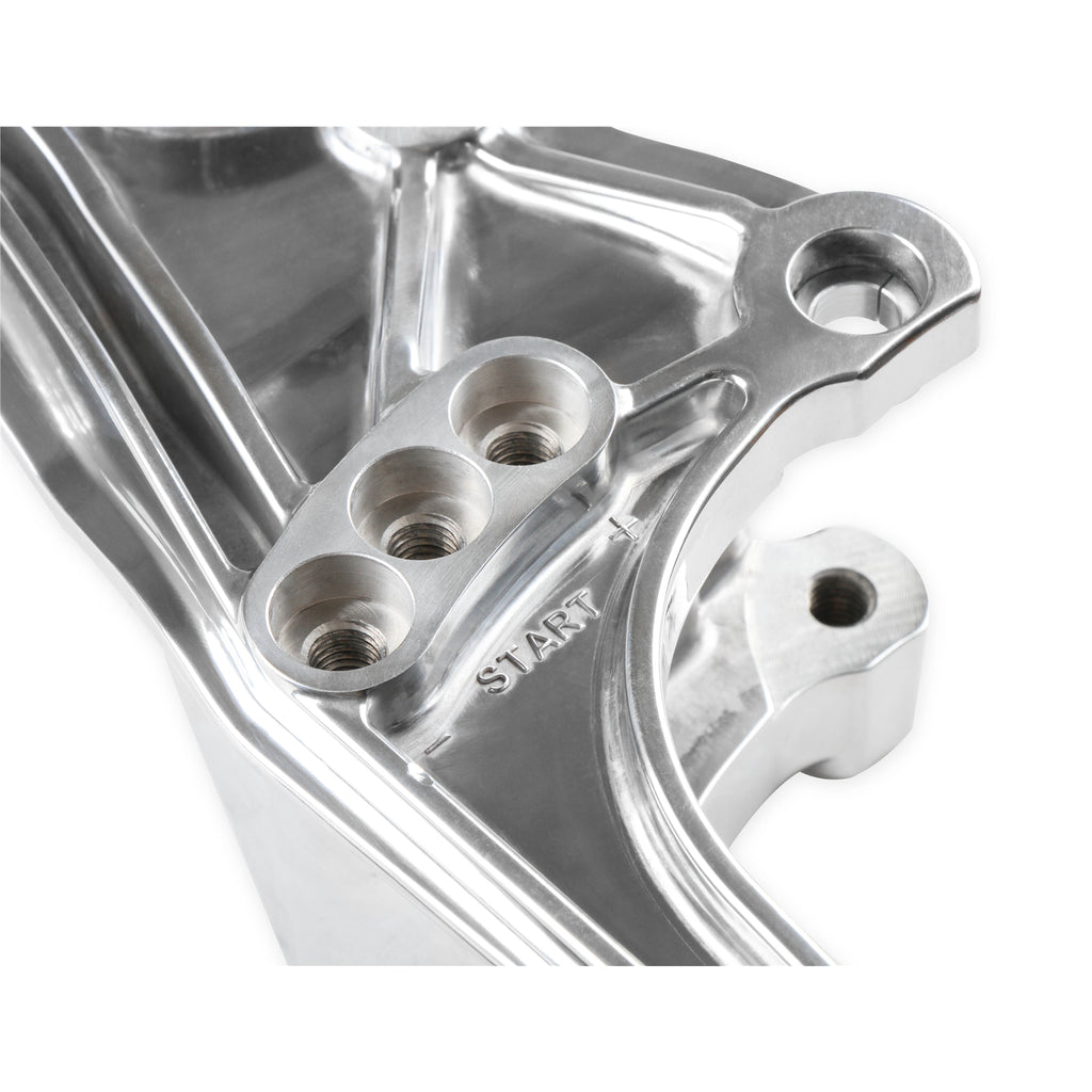 Low-Mount-Ls-Accessory-Drive-Bracket---Drivers-Side-PS--Alt-Bracket-Polished