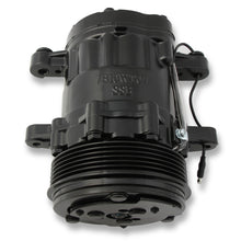 Load image into Gallery viewer, Low-Mount-Ls-Drive-System-(AC)-W-Sanden-Sd7-Compressor---Passengers-Side--Black-Finish