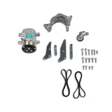 Holley 20-160 Low-Mount LS Drive System (A/C) w/ Sanden SD7 Compressor - Passenger's Side