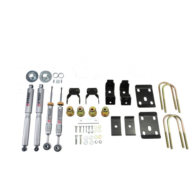 Lowering-Kit-14-ChevGm-SilveradoSierra-Std-Cabs-2Wd-0In-To--4In-Front7In-Rear-With-Shock