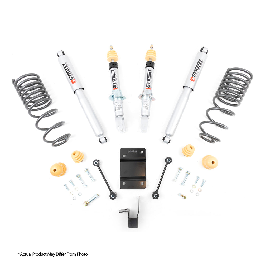 Lowering-Kit-16.5-18-Chevy-SilveradoSierra-All-Cab-2In-F--2Or3in-R-W-Street-Perf-Shocks