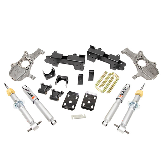 Lowering-Kit-2019-Chevy-Silverado-1500Gmc-Sierra-1500-4X4-4In-Front6In-Rear
