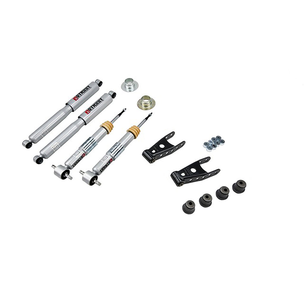 Lowering-Kit-;-07-13-SilveradoSierra-1500-Regular-Cab-;-1-Or-2-Front2-Or-3-Rear-With-Shocks