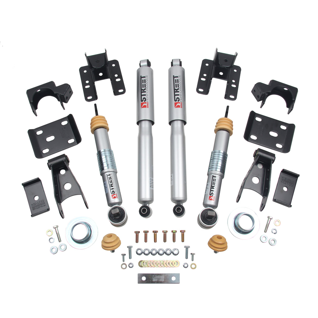 Lowering-Kit-;-14-18-SilveradoSierra-1500-;-0-2-Front-4-Rear-Aluminum-Stamped-Control-Arms-Only
