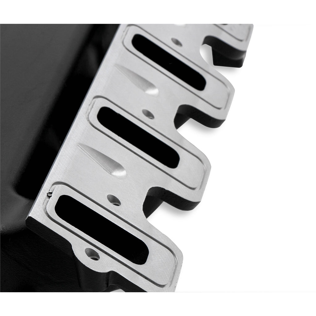 Ls-Carbureted-Manifold---2X4-Dual-Plane---Black-Gm-Ls1Ls2Ls6