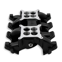 Load image into Gallery viewer, Ls-Carbureted-Manifold---2X4-Dual-Plane---Black-Gm-Ls1Ls2Ls6