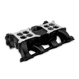 Holley 300-120BK  Ls Carbureted Manifold - 2X4 Dual Plane - Black Gm Ls1/Ls2/Ls6