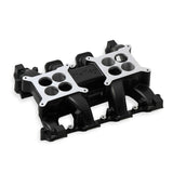 Holley 300-133BK  Ls Carbureted Manifold 2X4 Dual Plane Ls3/L92 - Black