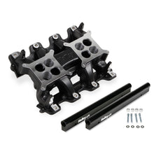 Load image into Gallery viewer, Ls-Efi-Manifold---2X4-Dual-Plane---Black-Gm-Ls1Ls2Ls6