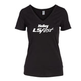 Holley 10171-MDHOL  Ls Fest Ladies' V-Neck T-Shirt