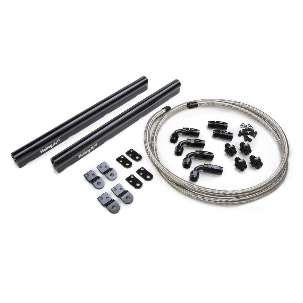 Ls-Hi-Flow-Fuel-Rail-Kit---Includes-Hose--Fittings---Fits-Ls1,-Ls2,-Ls3,-Ls6--L99-Factory-Intakes