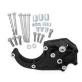 Holley 20-134BK LS High-Mount A/C Accessory Drive Bracket - Fits Sanden SD508 or SD7 Comp.