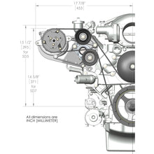 Load image into Gallery viewer, Ls-High-Mount-AC-Accessory-Drive-Bracket---Fits-Sanden-Sd508-Or-Sd7-Comp.