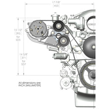 Load image into Gallery viewer, Ls-High-Mount-AC-Accessory-Drive-Bracket---Fits-Sanden-Sd508-Or-Sd7-Comp.