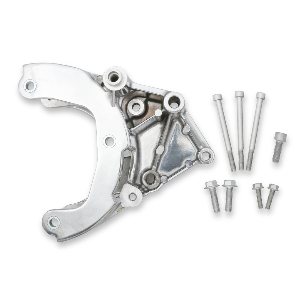 Ls-High-Mount-AC-Accessory-Drive-Bracket---Passengers-Side-AC-Bracket---Works-With-R4-Compressor