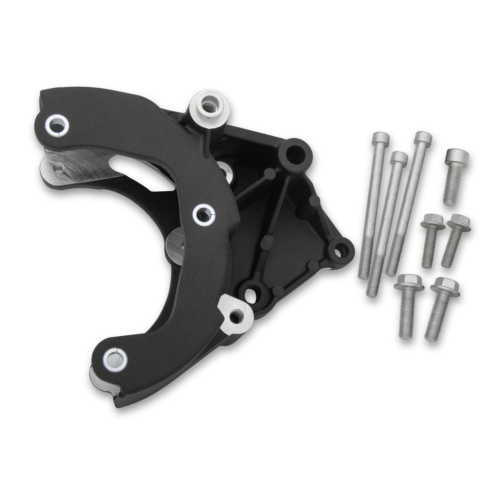 Ls-High-Mount-AC-Accessory-Drive-Bracket---Passengers-Side-AC-Bracket---Works-With-R4-Compressor