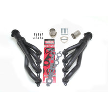 Load image into Gallery viewer, Ls-In-1967-87-C10C20-Truck-(2Wd)-Headers;-1-34-In.-Mid-Length--Black-Stainless